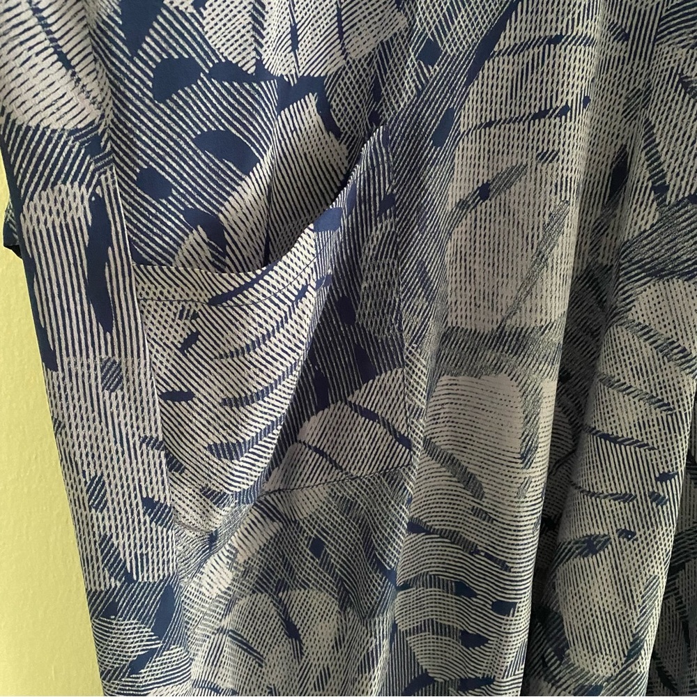 Aish Caftan Maxi Dress 100% Silk size Large - Picture 10 of 11